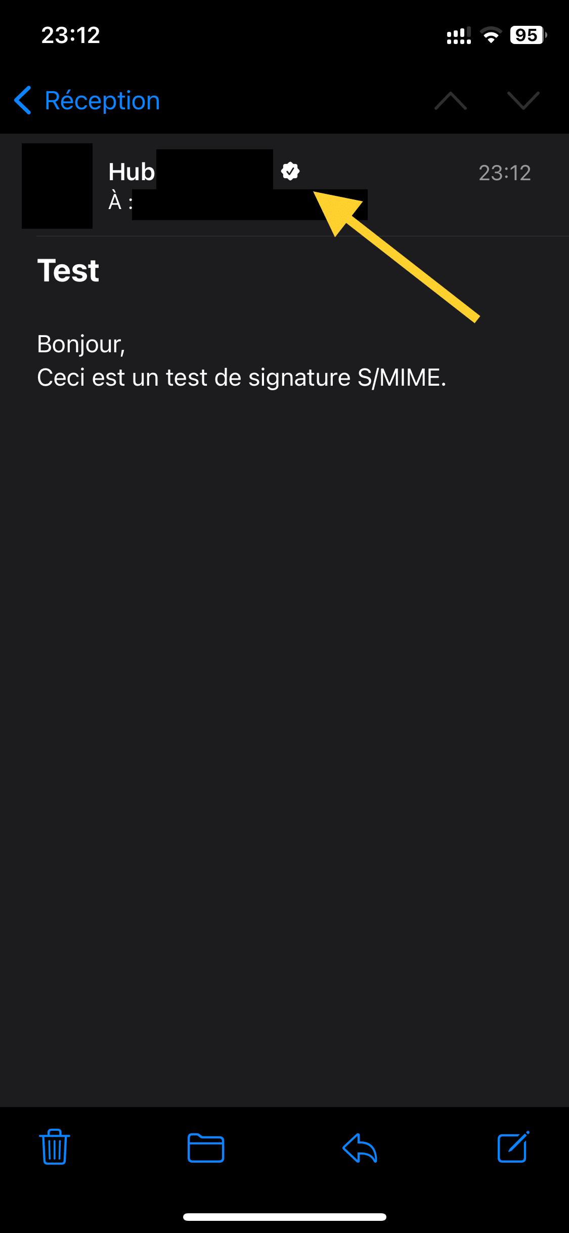 Signer un Email avec SMIME